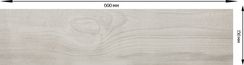 Плитка Toscana White F PR NR Mat 2 сорт 15x60 см