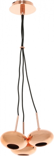 Підвіс Nowodvorski LIPARI COPPER III 3xGU10 мідний 6244 