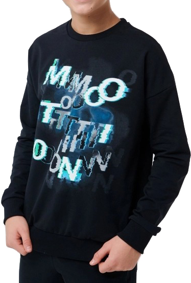 Джемпер для мальчика Smil р.146 черный 116568 