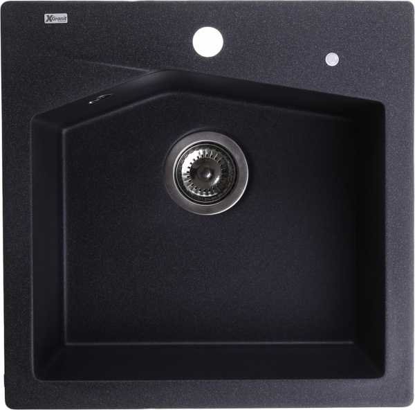Мийка для кухні Metalac X-granit Linea 50 чорна 189151 