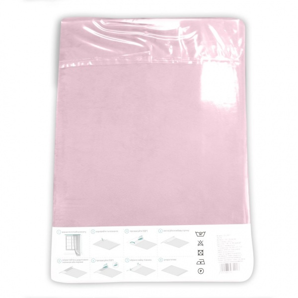 Штора VELOUR 150х275 пудровый Decora textile