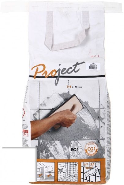 Фуга Mira Project 100 15 кг білий