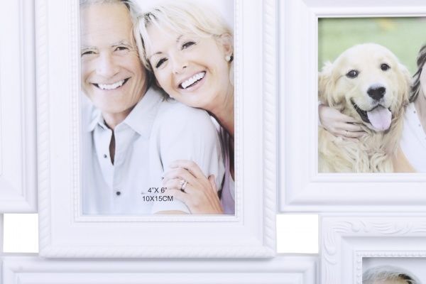 Рамка для фото Koopman коллаж 52х68х2.4 см 10x15 см белый 