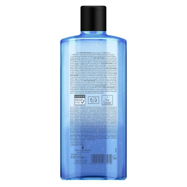 Шампунь Syoss Pure volume 440 мл