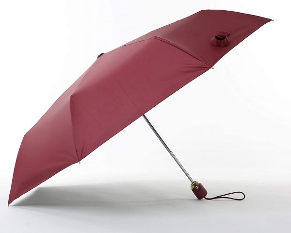 Зонт KRAGO полный автомат бордовый 
