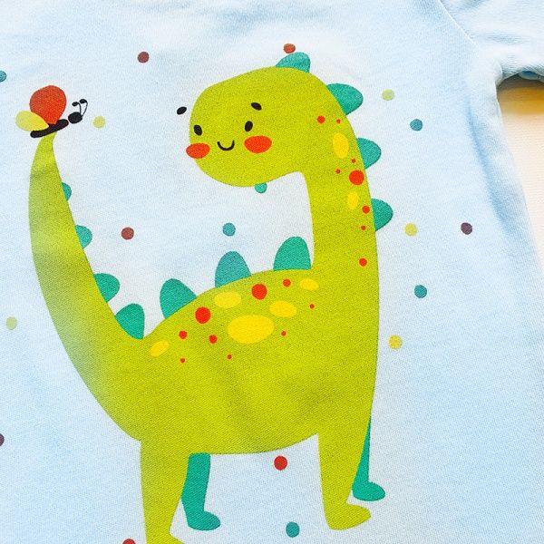 Футболка для мальчиков для мальчиков Colibri р.80 голубой B4072 