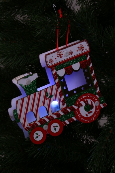 Декоративна підвіска Потяг 15x13 см CYB20643