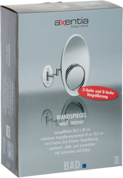 Зеркало косметическое Axentia 282808