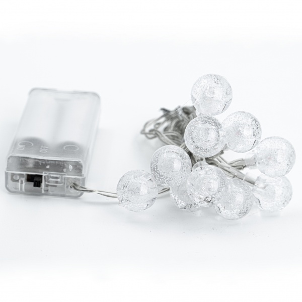 Декоративная гирлянда Altalusse (INL-2707B-10 Multicolor) встроенный светодиод (LED) 10 ламп 1,5 м 