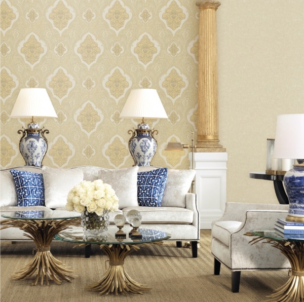 Шпалери вінілові на флізеліновій основі Слов'янські шпалери PRIMO Рим 9004-12 1,06x10,05 м 