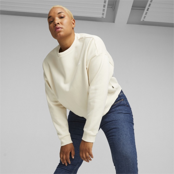 Світшот Puma ESS+ RELAXED SMALL LOGO CREW FL 67680189 р.M бежевий