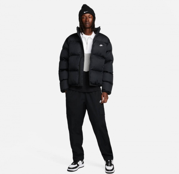 Куртка Nike M NK TF CLUB PUFFER JKT FB7368-010 р.XL чорний