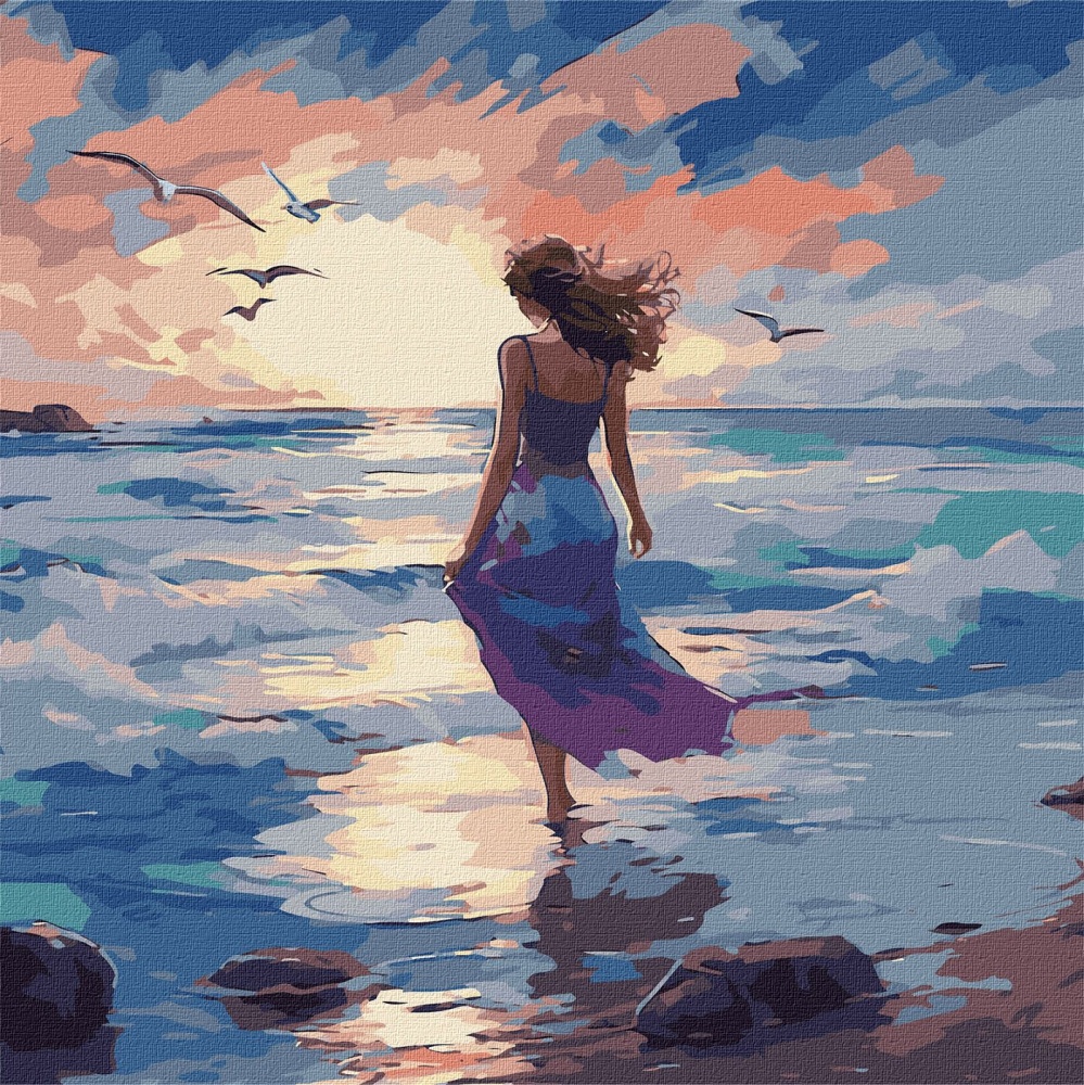 Картина за номерами Прекрасна стихія ©art_selena_ua Ideyka
