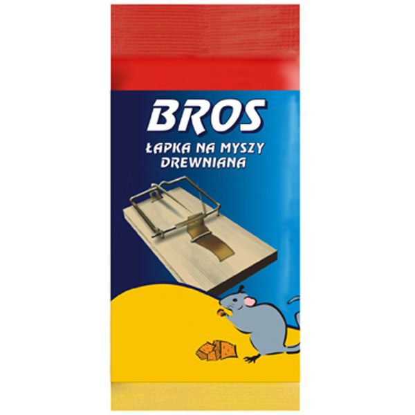 Мышеловка BROS деревянная