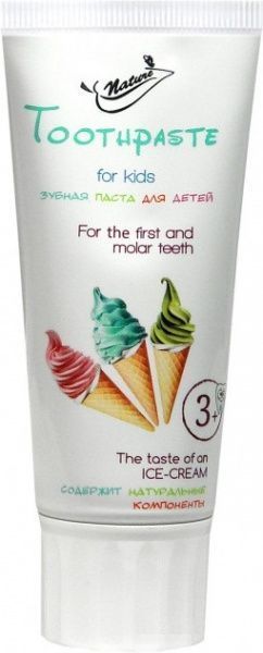 Зубная паста Bioton для детей Ice-cream 50 мл