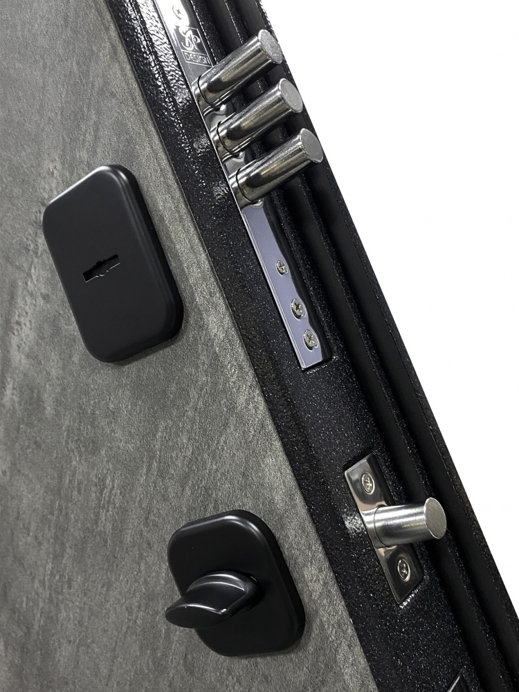 Двері вхідні Двері БЦ Січ бетон 2050х860 мм праві