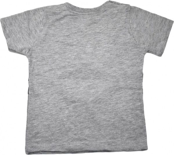 Футболка Macca Boy 9075 с котом р.86 серый 