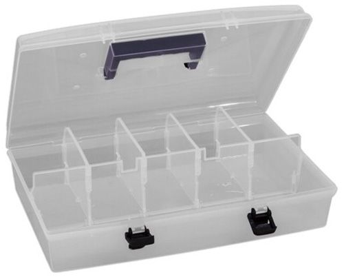 Органайзер для дрібних деталей для метизів Prosperplast прозорий (359x238x85) 6 секцій (NUN14) 14