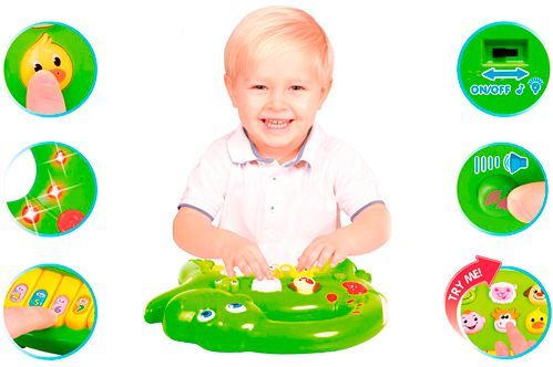 Игрушка интерактивная Bebelino Музыкальный динозавр 58090