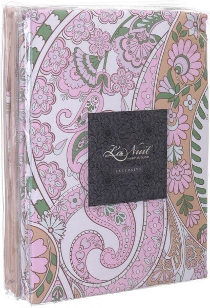 Комплект постельного белья Eliza семейный разноцветный La Nuit 