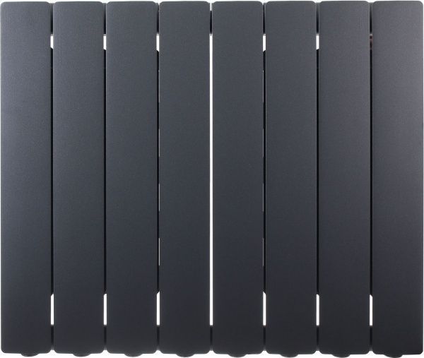 Радіатор алюмінієвий Fondital (8 секцій) BLITZ SUPER B4 BLACK COFFEE