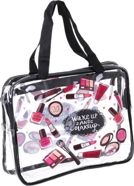Сумка-косметичка Сosmetics 32х22х10 см прозорий XG057 