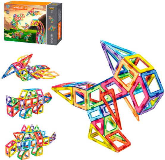 Конструктор Limo Toy магнітний динозаври LT2004