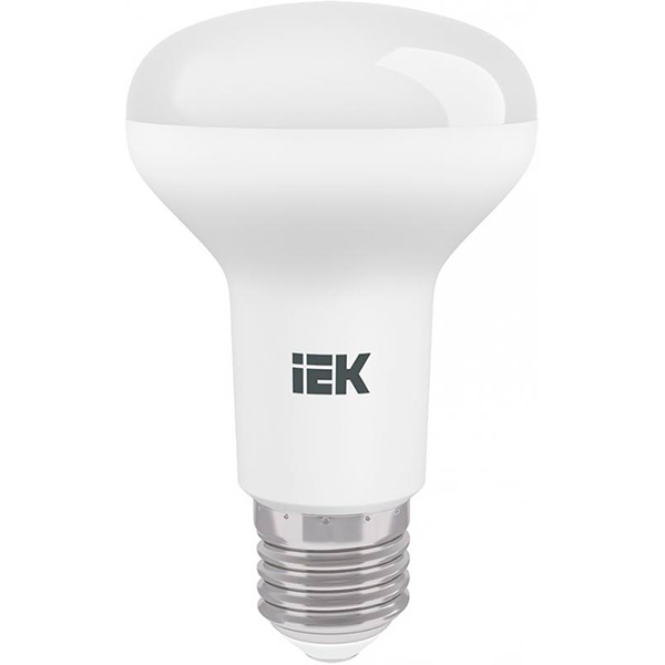 Лампа светодиодная IEK ECO 8 Вт R63 матовая E27 220 В 3000 К