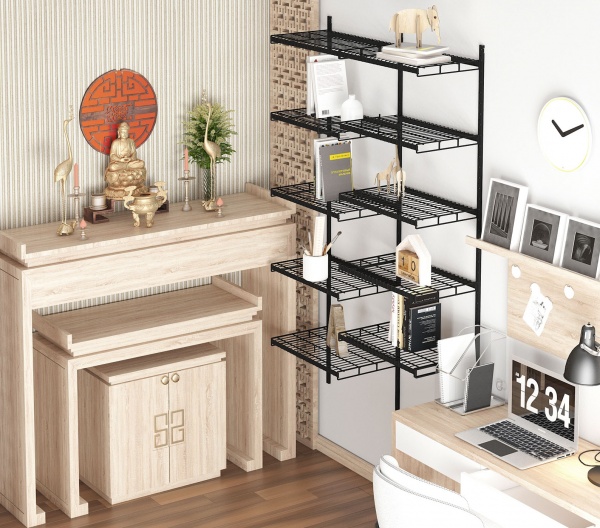 Полиця до гардеробної системи Kolchuga Smart Edition 600х350 мм чорний