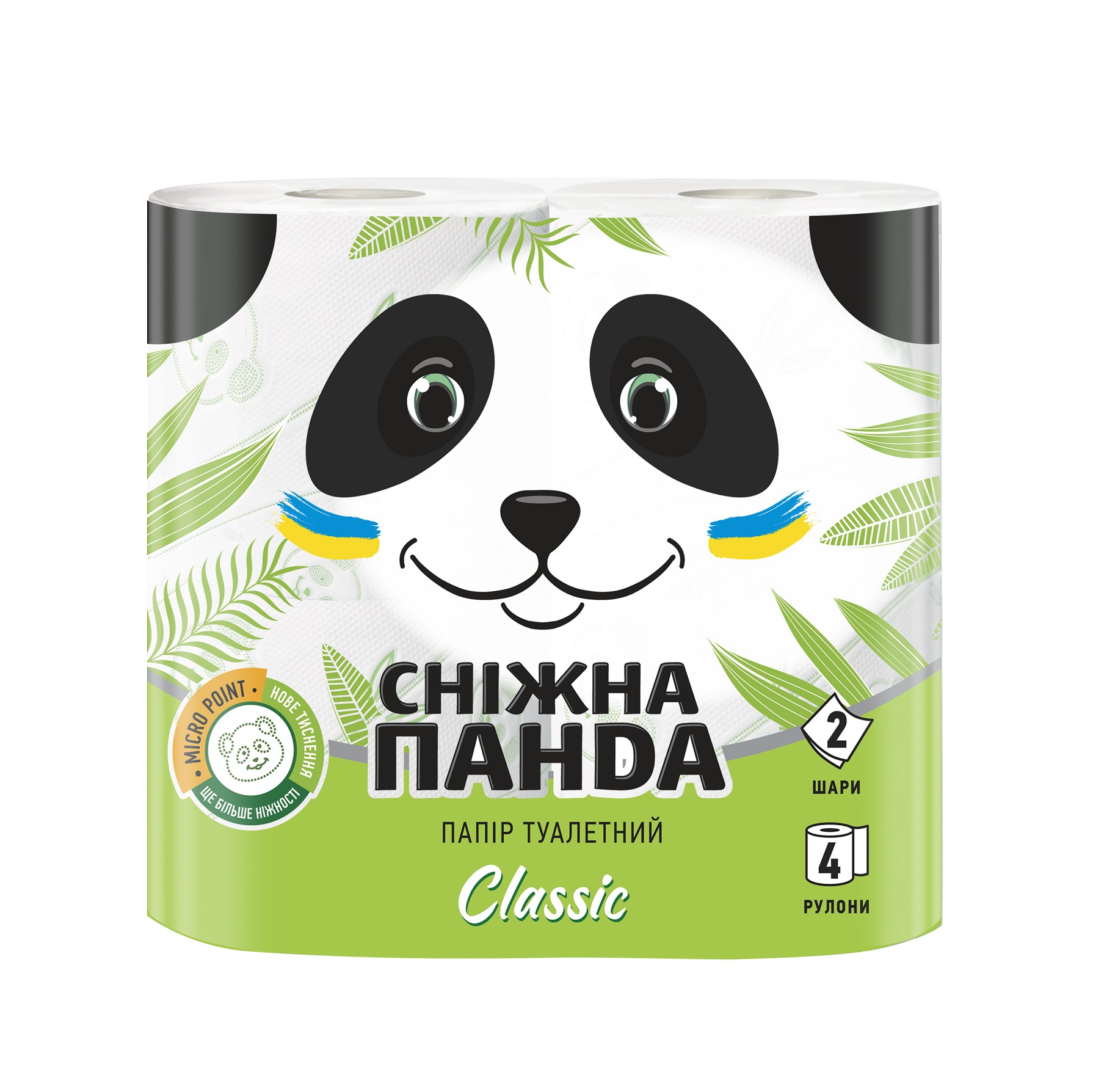 Сніжна Панда Classic двухслойная 4 шт.