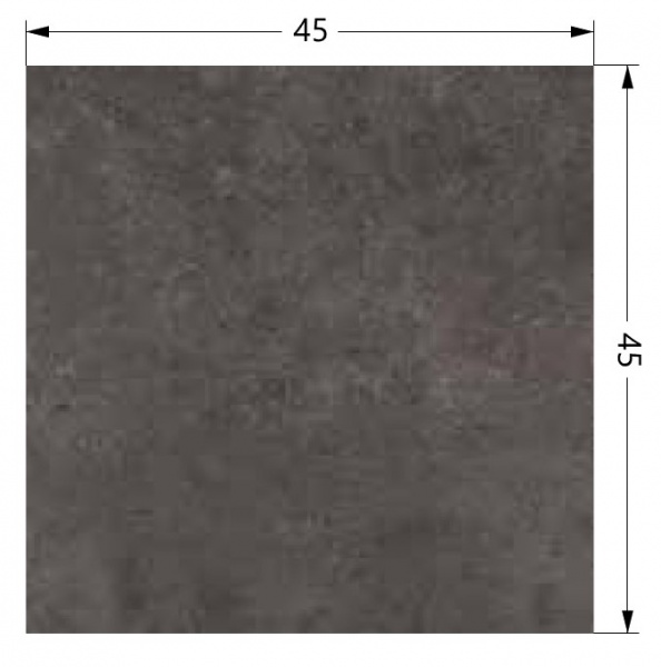Плитка Cifre Цемент Антрацит 45x45 