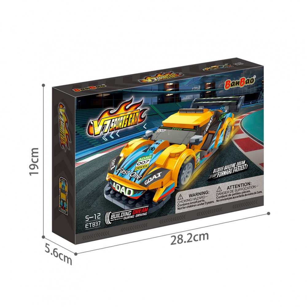 Конструктор BanBao V7 спорткар ET837