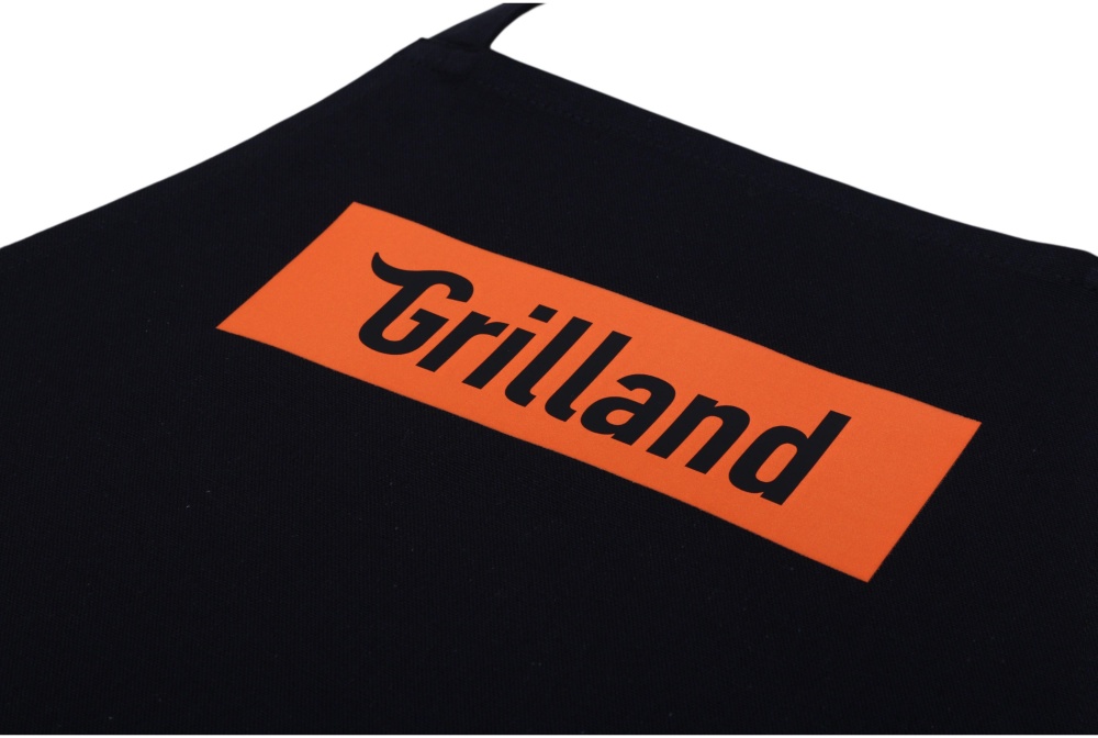 Фартух Grilland Мангал чорний 68x80 см