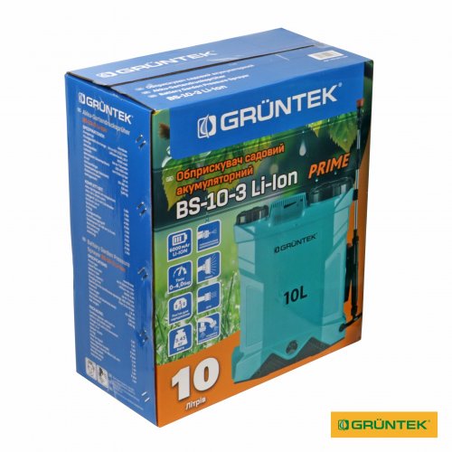 Обприскувач акумуляторний Gruntek PRIME BS-10-3 10 л