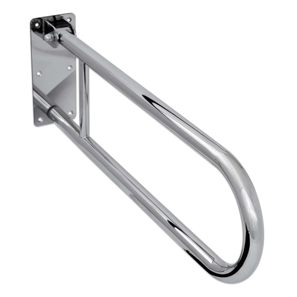 Поручень для ванной комнаты Laris настенный откидной