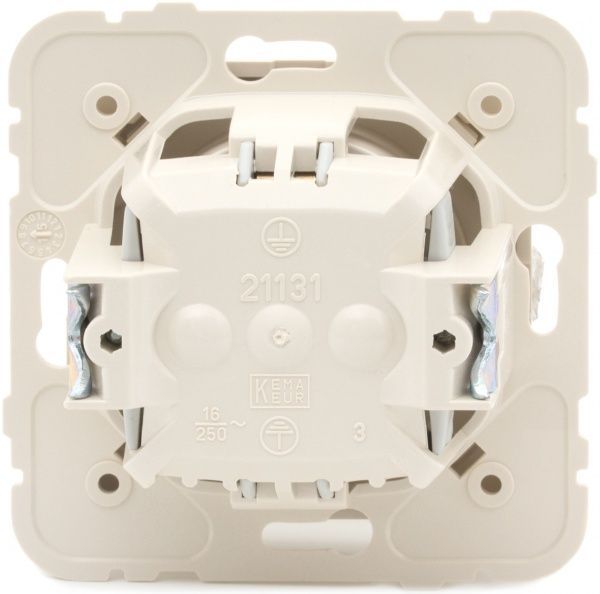 Розетка с заземлением Efapel Logus 2P+Z 16 А 250 В без шторок с крышкой металлик перламутровый