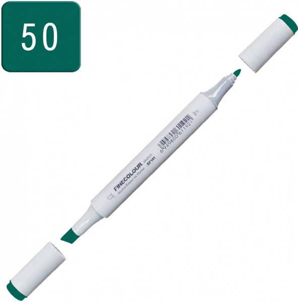 Маркер спиртовой FINECOLOUR Junior EF101-50 темный оттенок зеленого 