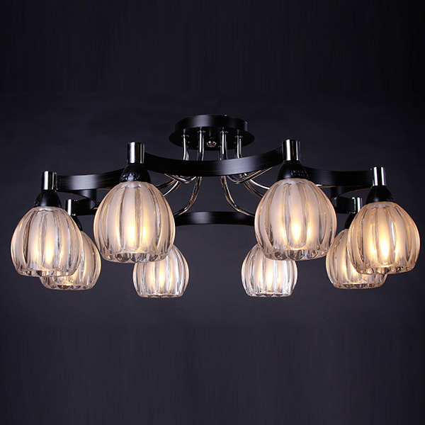 Люстра Altalusse INL-9246C-08 хром/венге