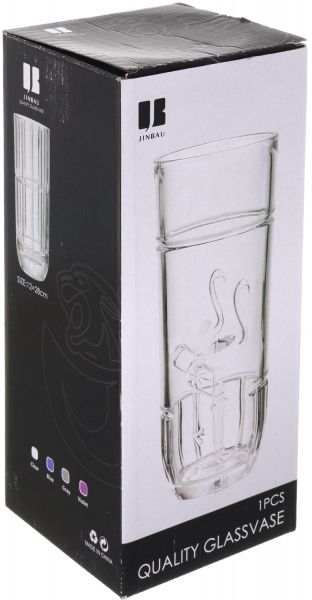 Ваза стеклянная Crystal Beatrice 27,8 см YIWU