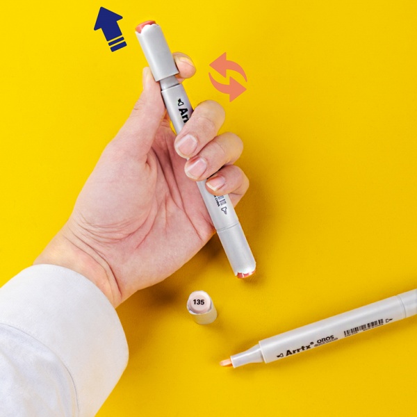 Набір маркерів Arrtx Oros ASM-03-ACS1-01 12 кольорів LC302611 