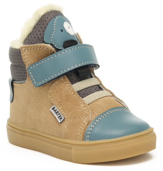 Черевики для хлопчиків BARTEK 11578002 р.21 бежевий 