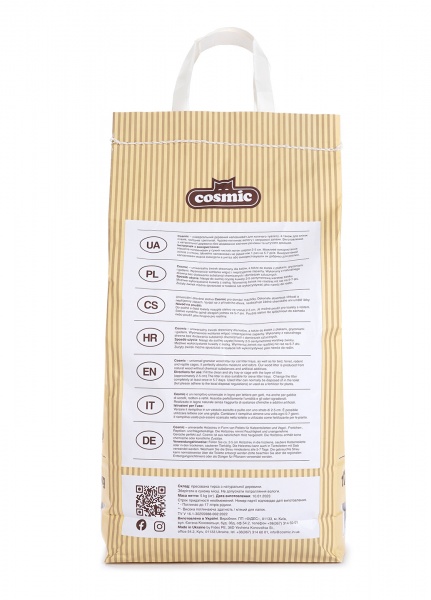 Наполнитель для клеток и лотков COSMIC Universal 5 кг 