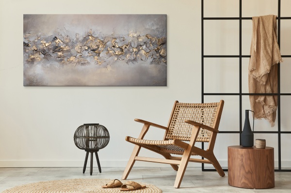 Картина Магия золота 70x140 см YS-Art 