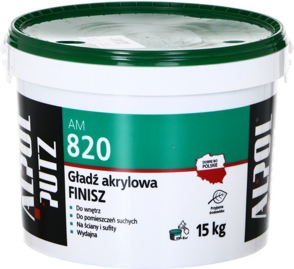Шпаклівка Alpol Putz AM820 15 кг