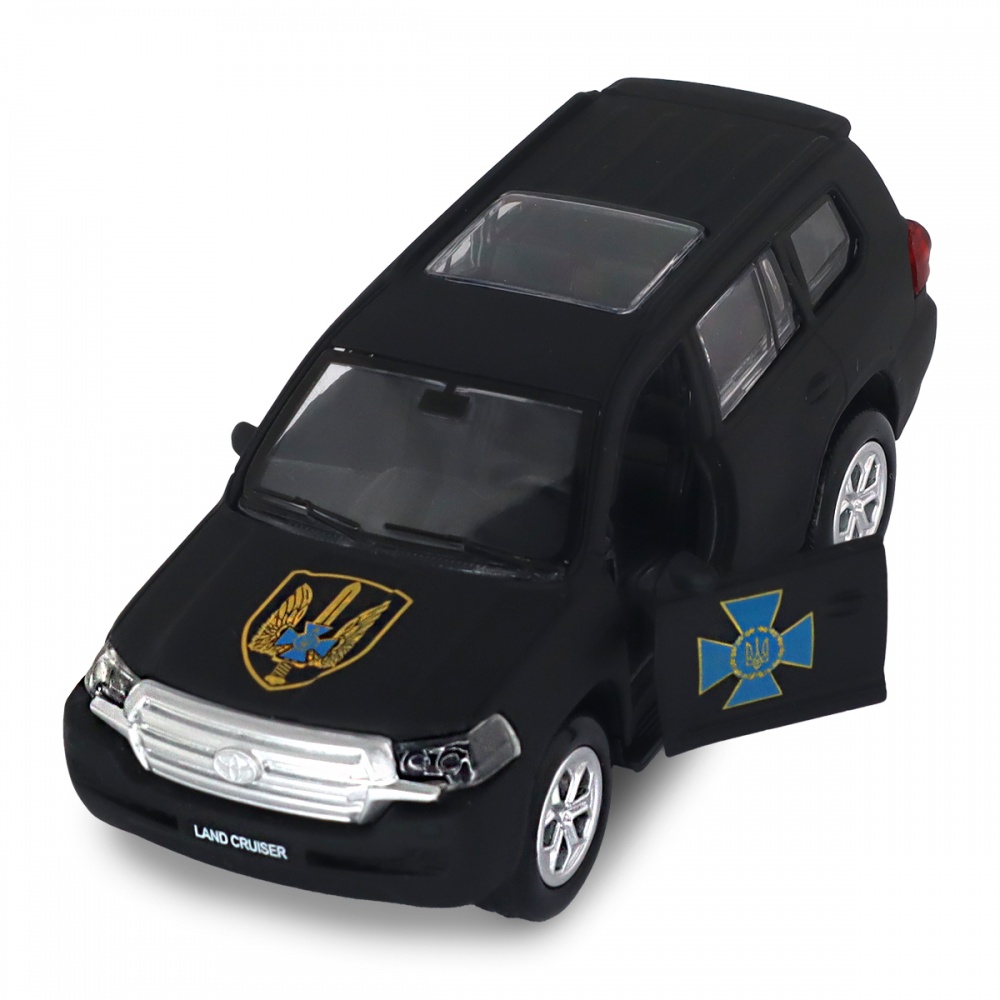 Автомодель TechnoDrive 1:32 серии Шевроны Героев Land Cruiser ЦСО Альфа KM6010SA