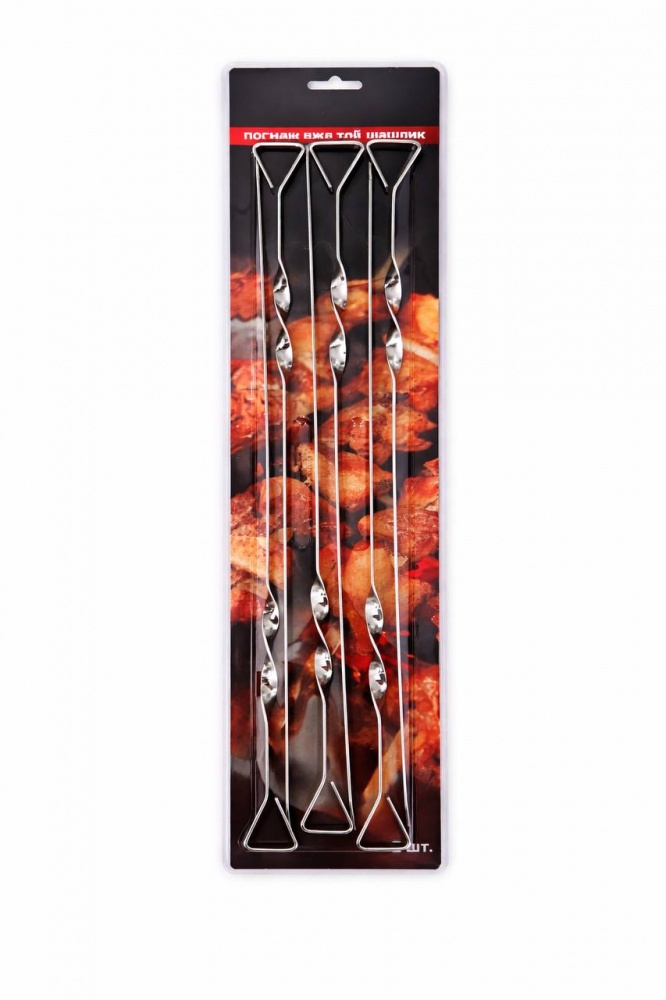 Набір шампурів TIMEAUTO 45 см 6 шт.