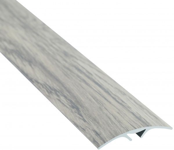 Порожек алюминиевый декорированный Braz Line скрытый крепеж 40x2700 мм дуб испанский 