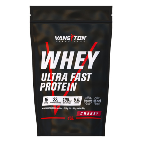 Протеїн Vansiton ULTRA PRO Вишня 450 г 