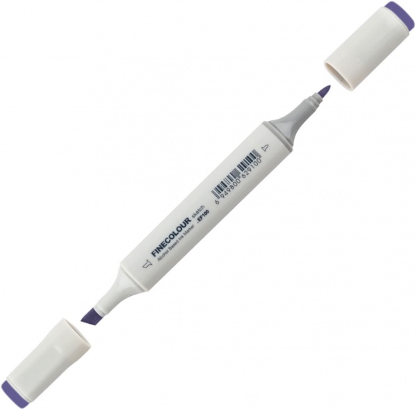 Маркер спиртовий FINECOLOUR Sketch EF100-196 синьо-фіолетовий 