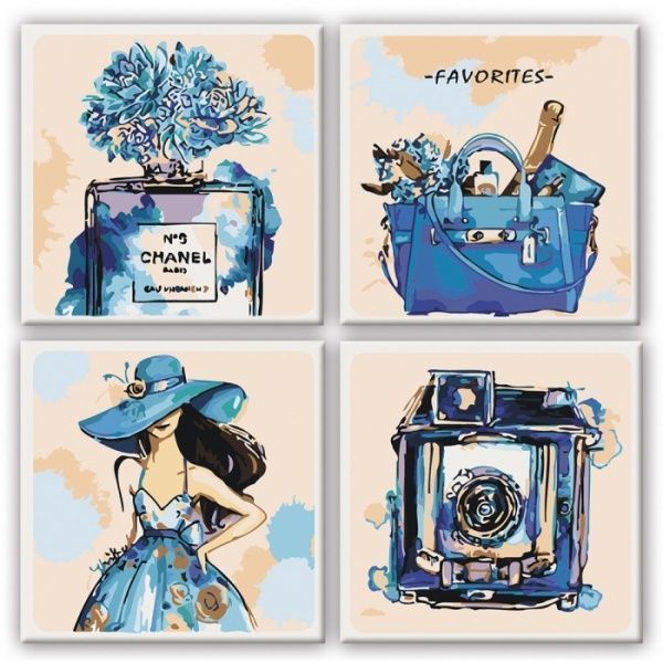 Картина по номерам Стиль мегаполиса Идейка 